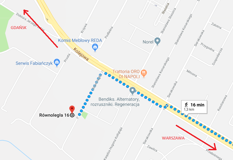 Kliknij tutaj, a zostaniesz przeniesiony do map Google, aby móc wyznaczyć trasę dojazdu - http://maps.google.com/maps?f=d&source=s_d&saddr=Kolejowa&daddr=KRISKO-WENT+Klimatyzacja+i+Wentylacja+%4052.347614,20.863484&hl=pl&geocode=FRqwHgMdbmE-AQ%3BFd7CHgMd_Fk-AQ&mra=me&mrsp=0&sz=17&sll=52.343599,20.866374&sspn=0.003362,0.008905&ie=UTF8&ll=52.347819,20.862565&spn=0.003362,0.008905&z=17